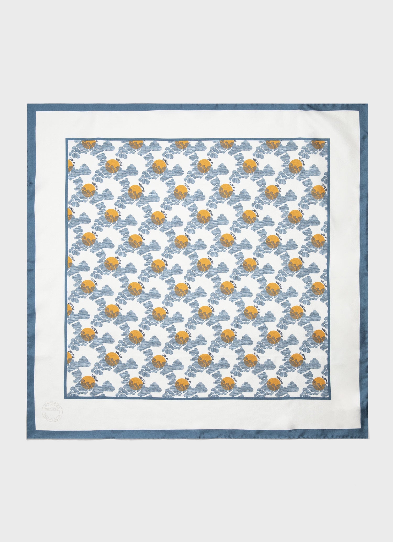 シルクスカーフ（Sunny Spells Print）| Sunspel