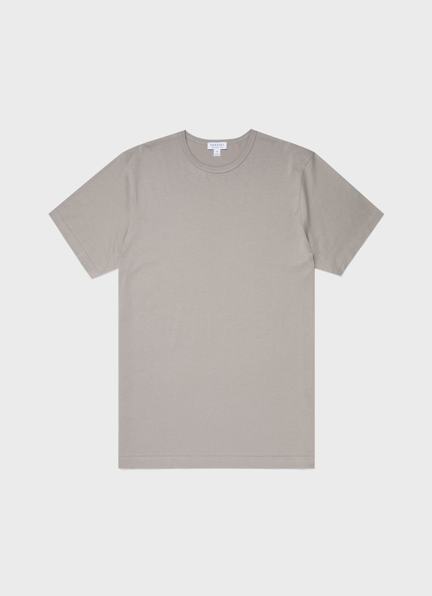 メンズ クラシックTシャツ（Mid Grey）| Sunspel