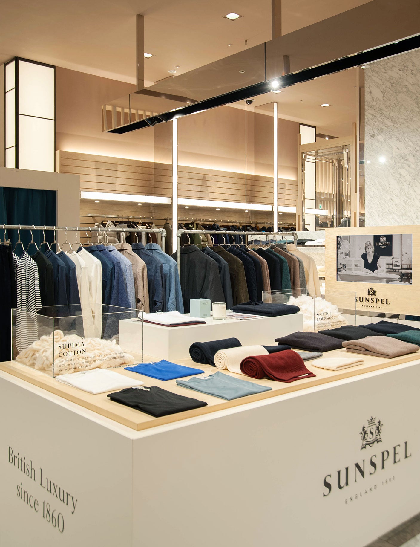 Isetan Shinjuku Pop-Up | Sunspel