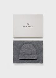 Cashmere Gift Set in Grey Melange