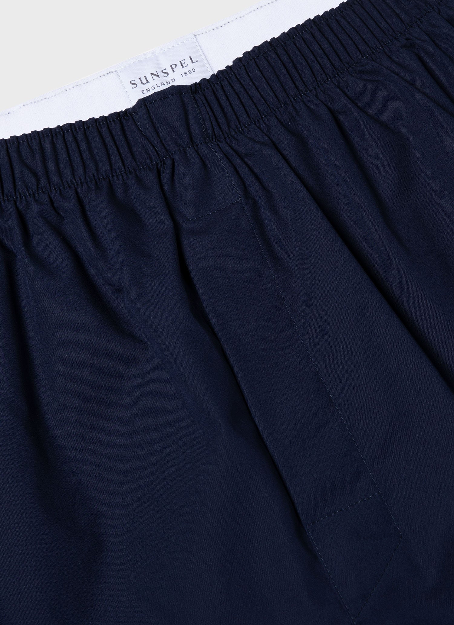 クラシックボクサーショーツ（Navy）| Sunspel