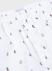 Men's Classic Boxer Shorts in Ski Slope