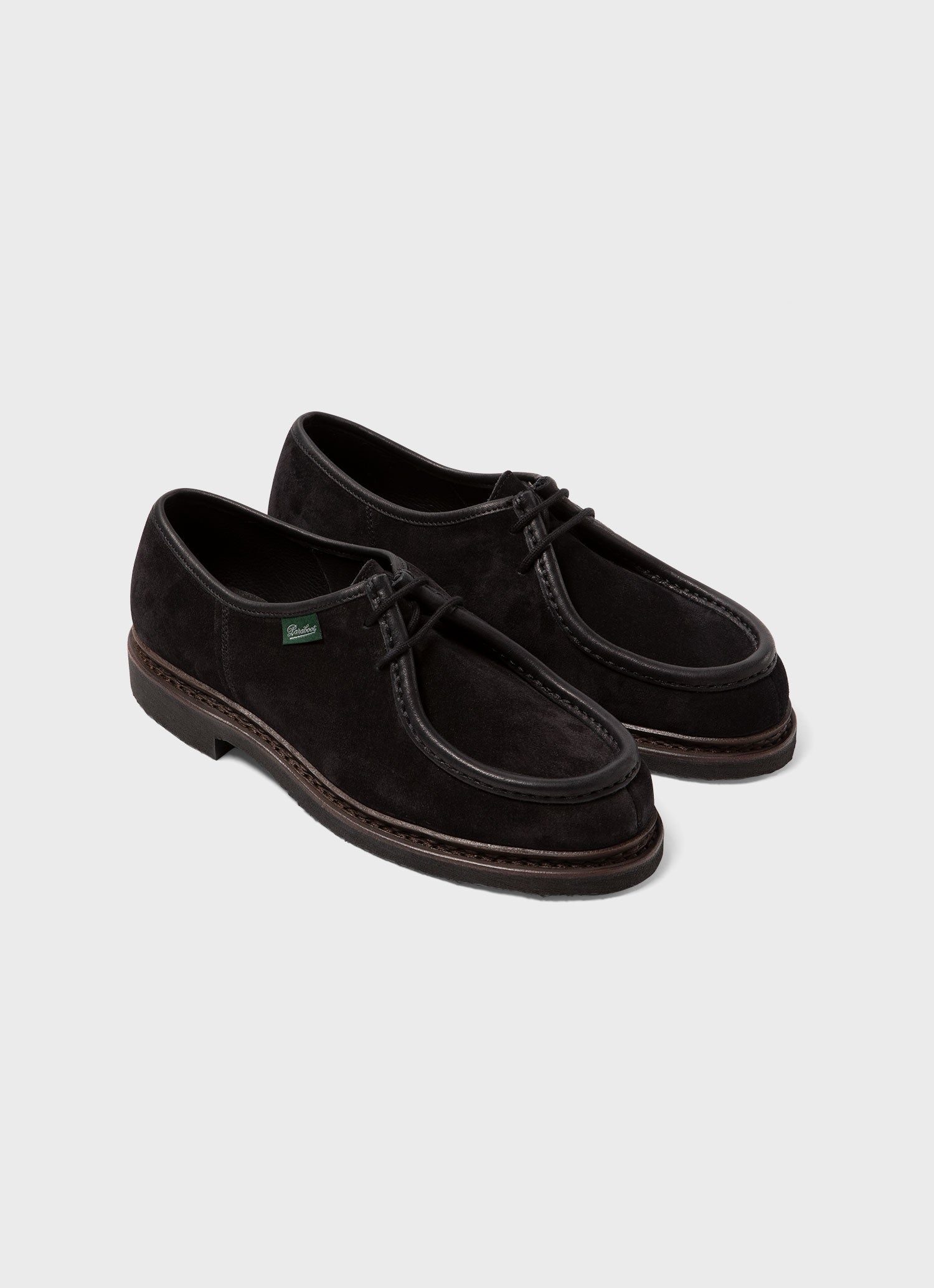 Sunspel x Paraboot スエードミカエルシューズ（Black）| Sunspel