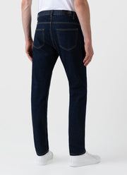 Men's Regular Fit Jeans in Rinse Wash Denim