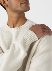 Men's Roxburgh Cashmere Jumper in Undyed