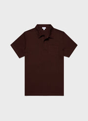 Men's Riviera Polo Shirt in Raisin