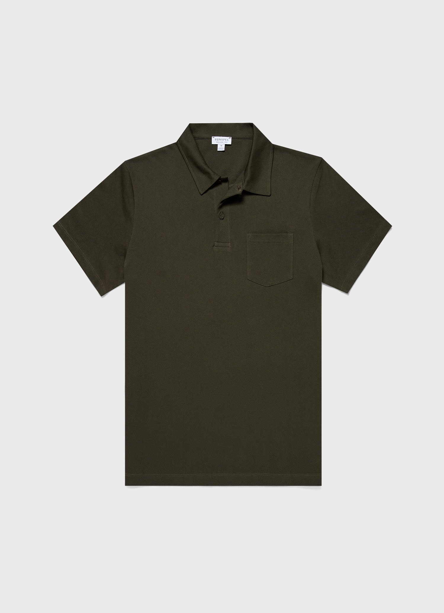 Men's Riviera Polo Shirt in Pine Green