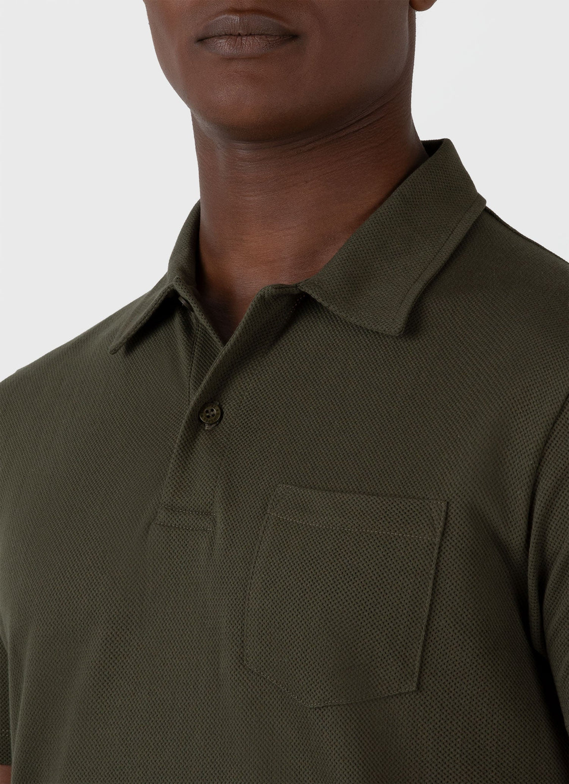 Men's Riviera Polo Shirt in Pine Green