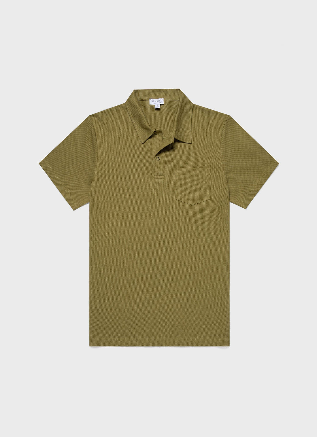 Men's Riviera Polo Shirt in Matcha Green