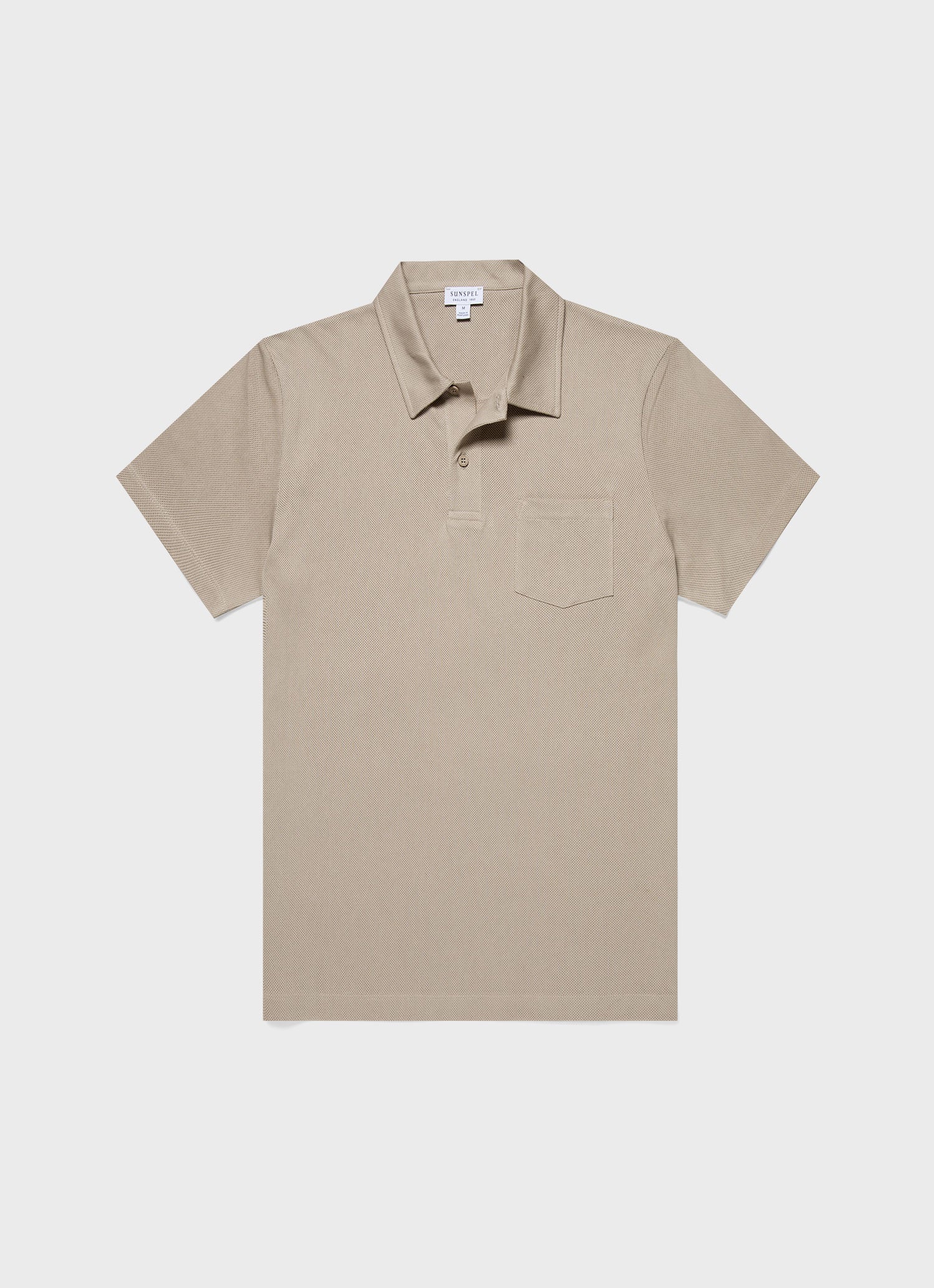 Men's Riviera Polo Shirt in Ash Grey