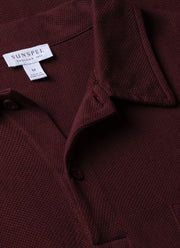 Men's Riviera Polo Shirt in Port