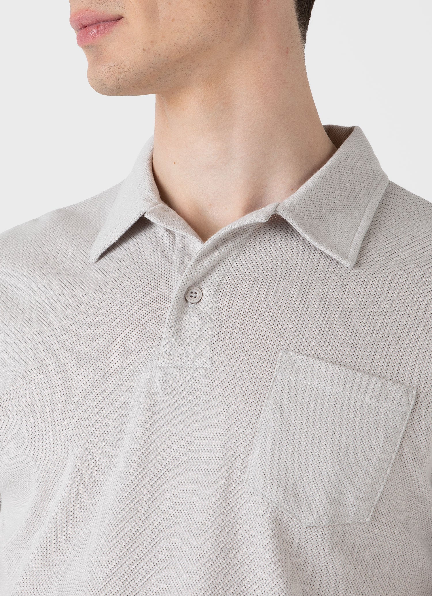 Men's Riviera Polo Shirt in Putty