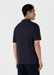 Men's Heavyweight Polo Shirt in Navy