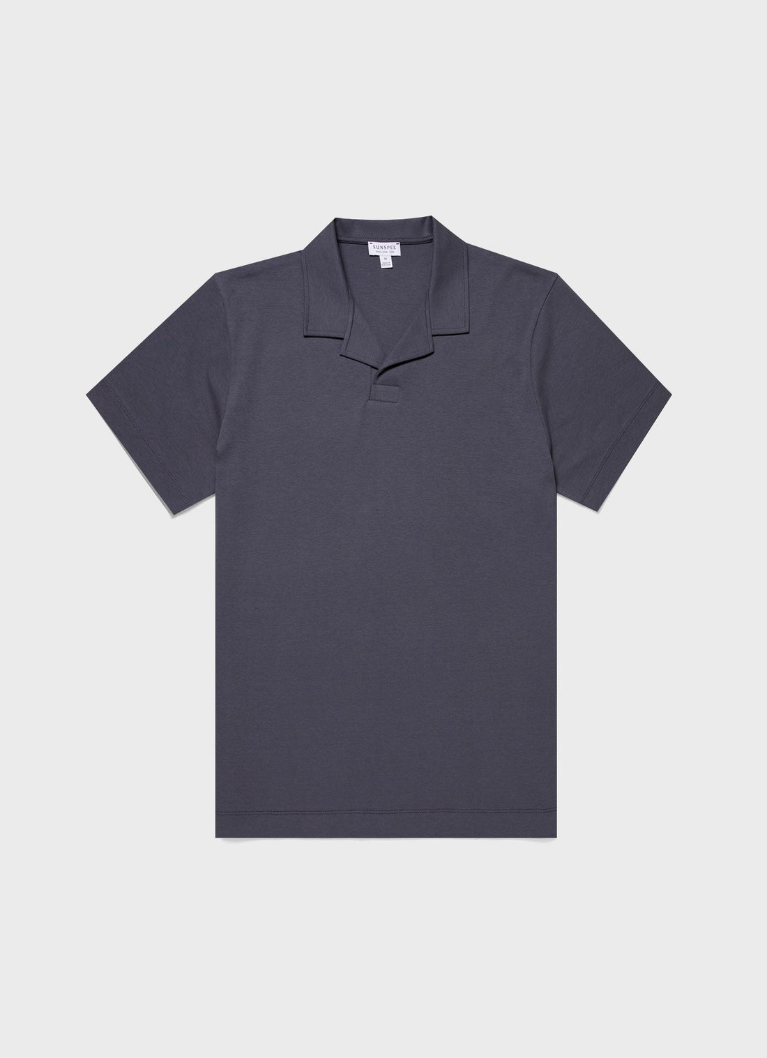 Men's Heavyweight Polo Shirt in Slate Blue