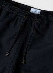 Men's Drawstring Swim Shorts in Black