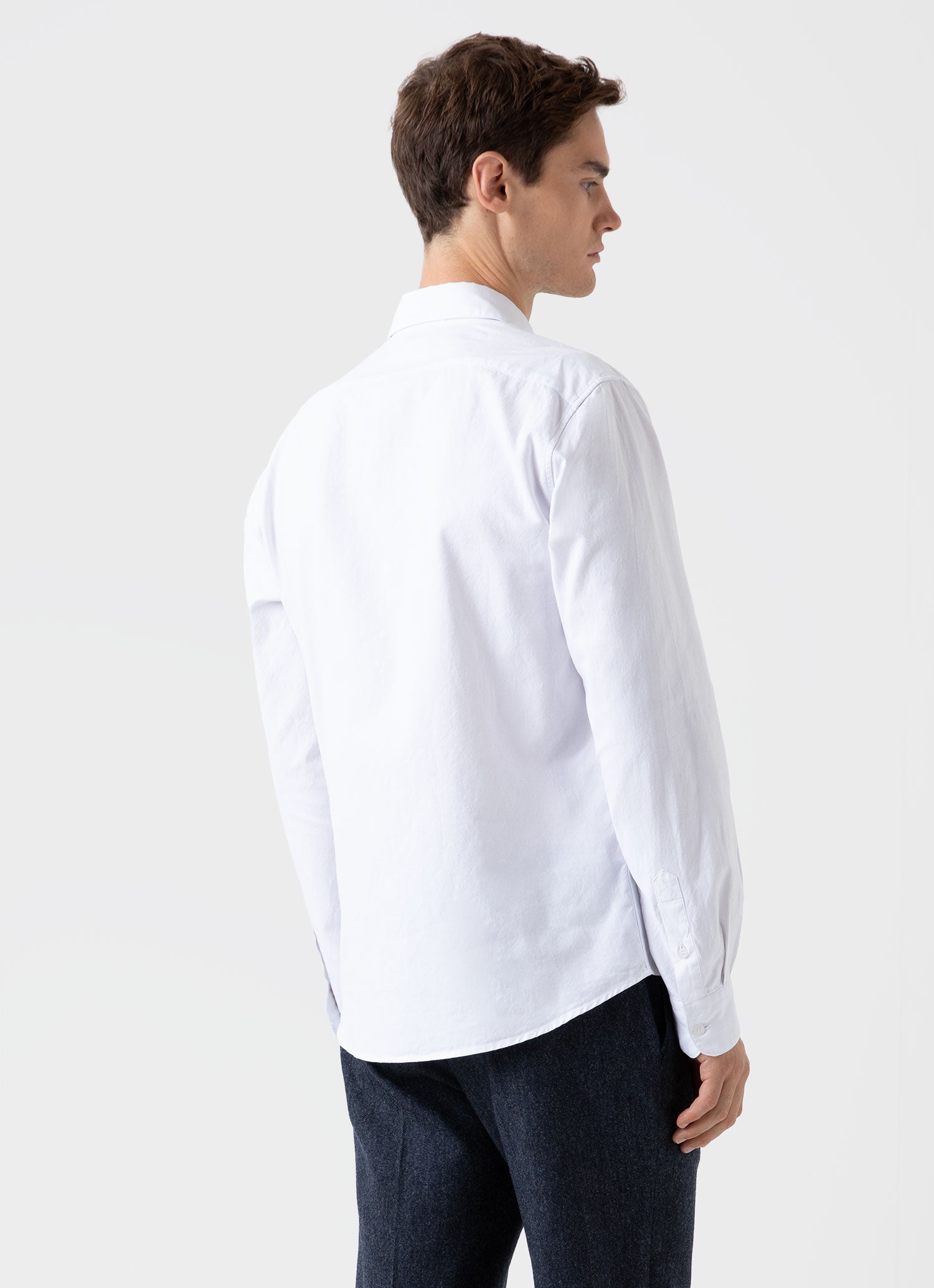 オックスフォードシャツ （White）| Sunspel