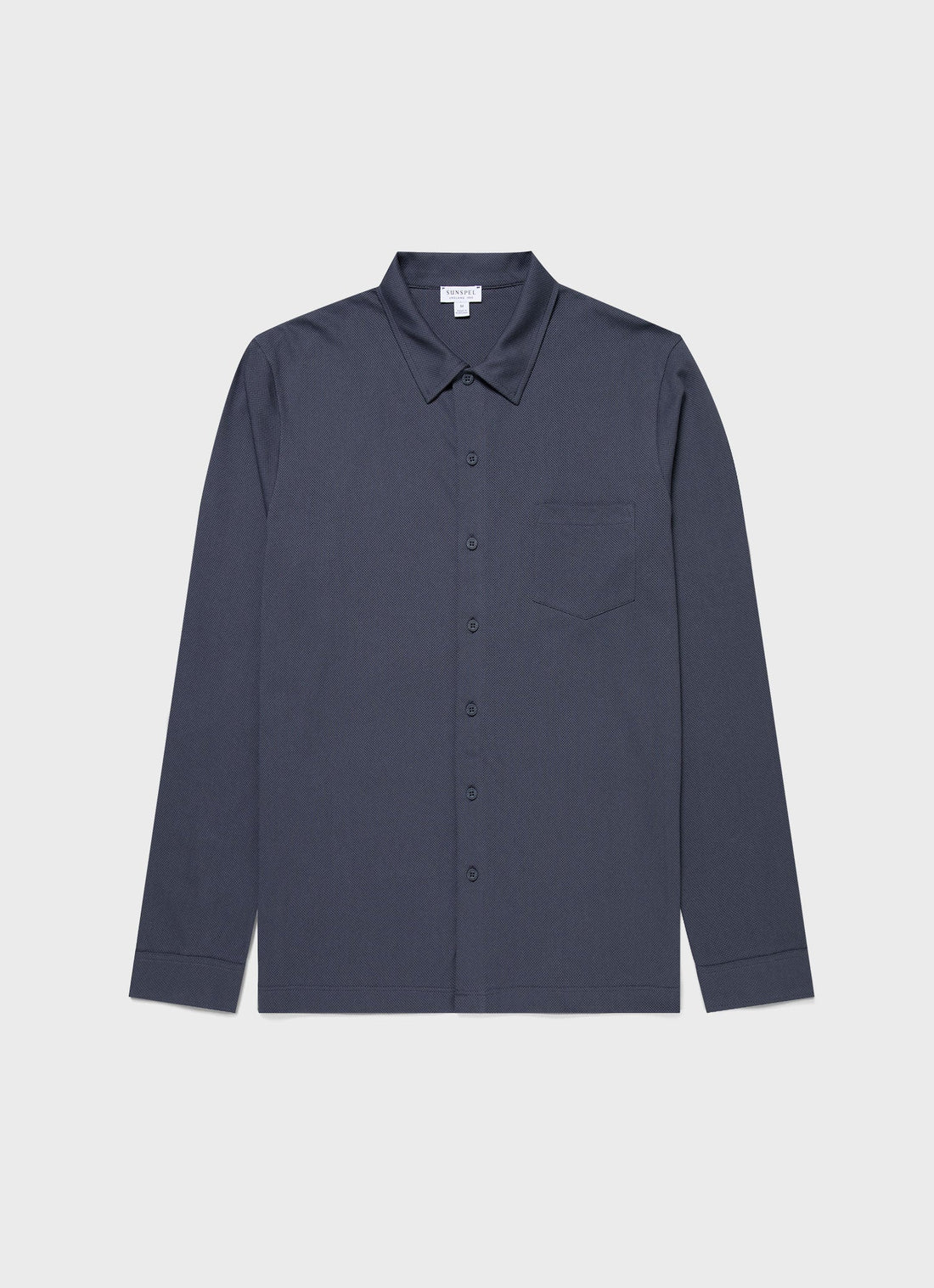 Men's Riviera Shirt in Slate Blue