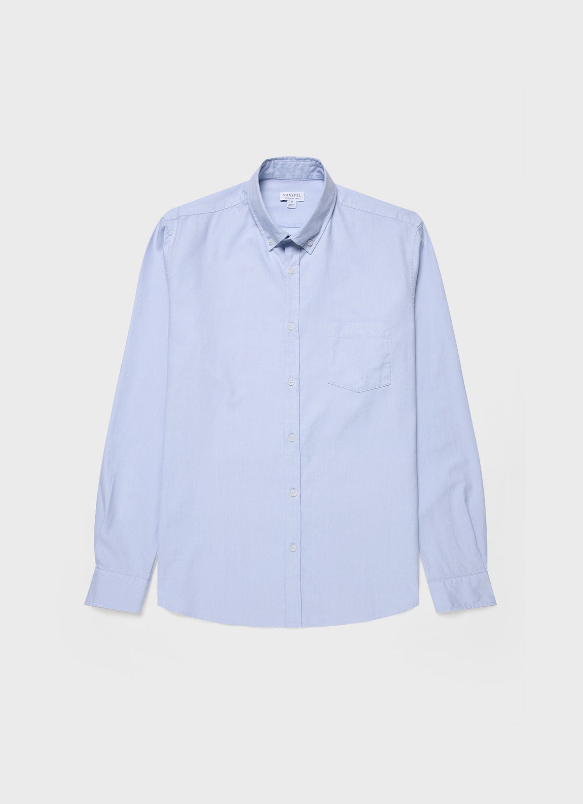 Men's Button Down Oxford Shirt in Light Blue