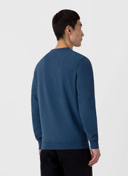 Men's Loopback Sweatshirt in Naval Blue