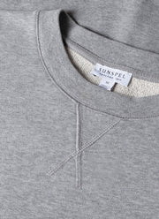 Men's Loopback Sweatshirt in Grey Melange