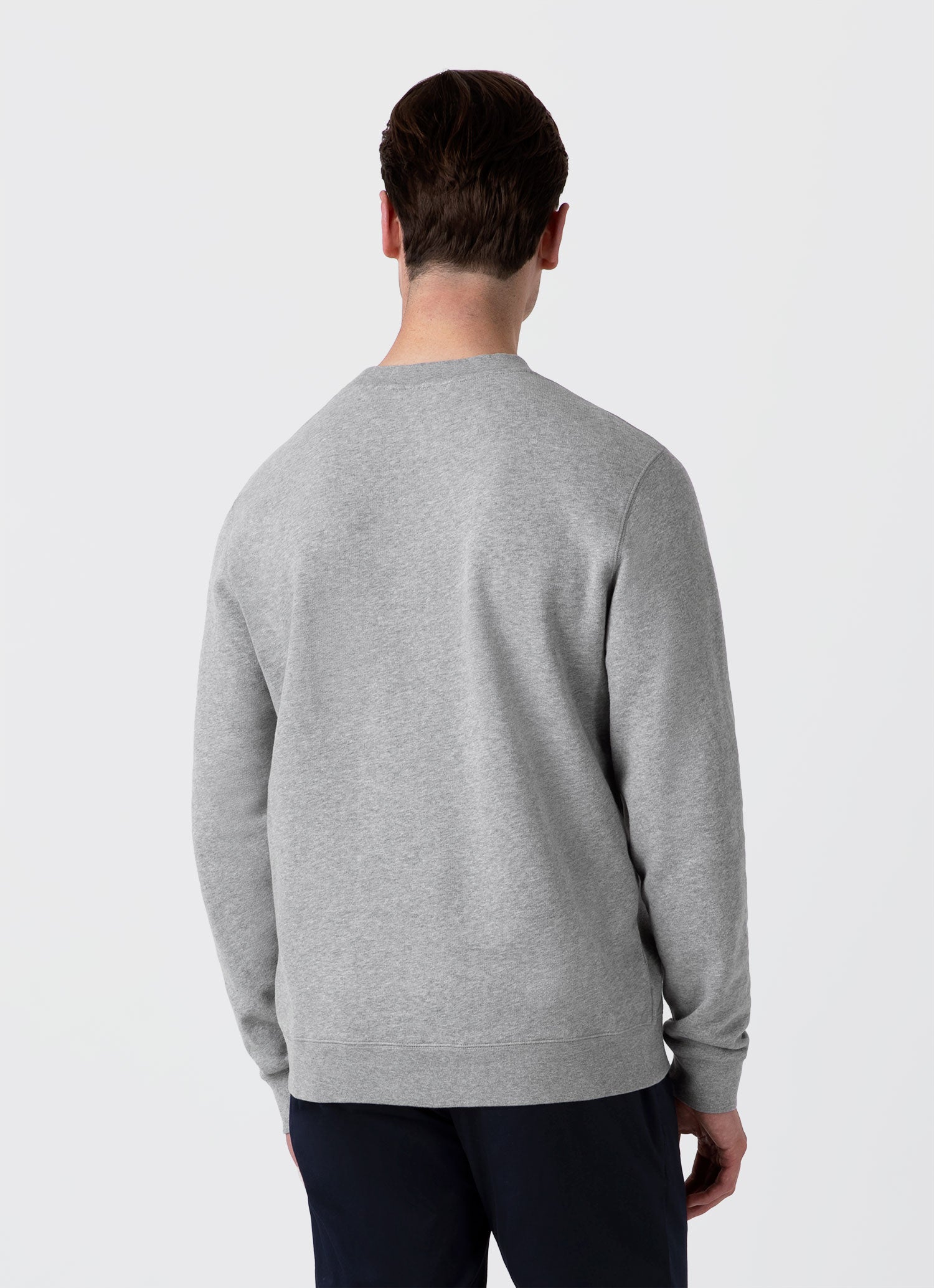 Men's Loopback Sweatshirt in Grey Melange