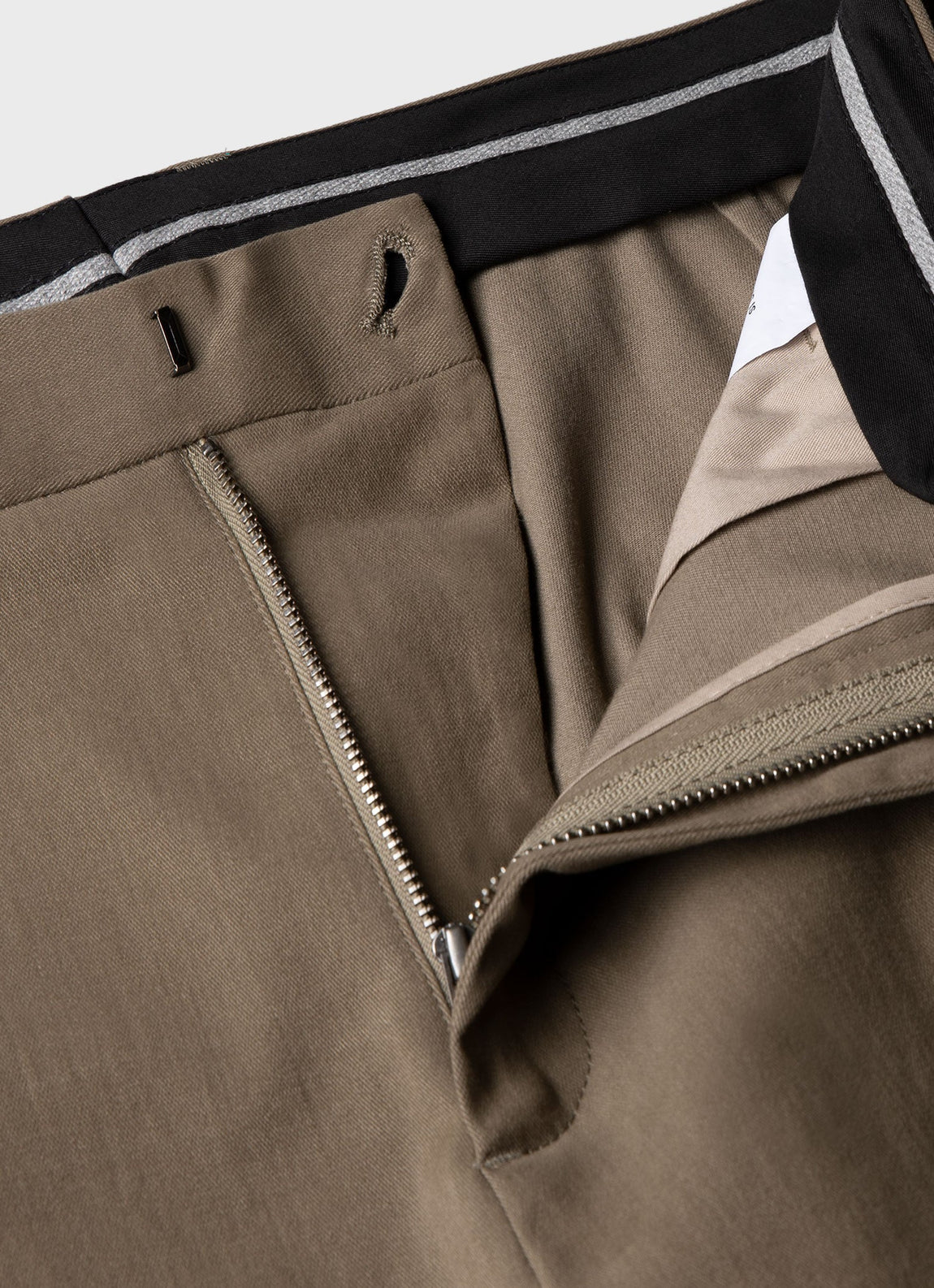 Men's Brushed Cotton Wool Trouser in Sandstone