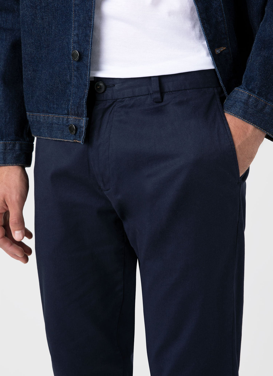 Men's Slim Fit Chino in Navy