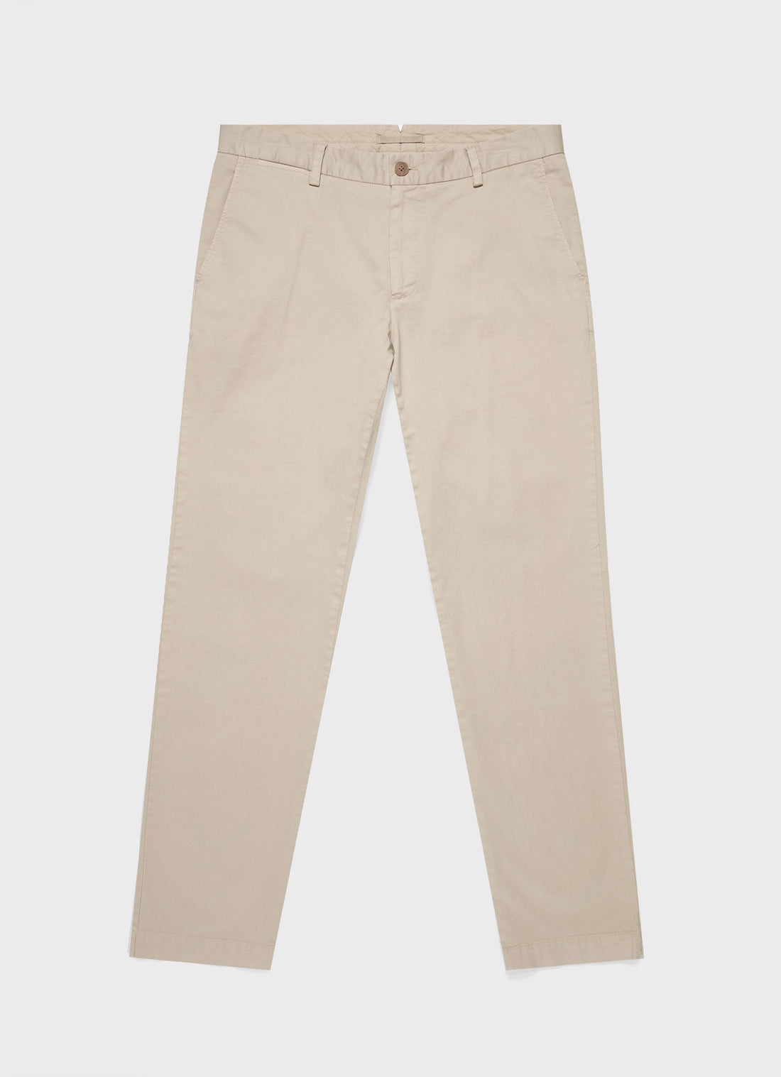 Men's Slim Fit Chino in Light Stone