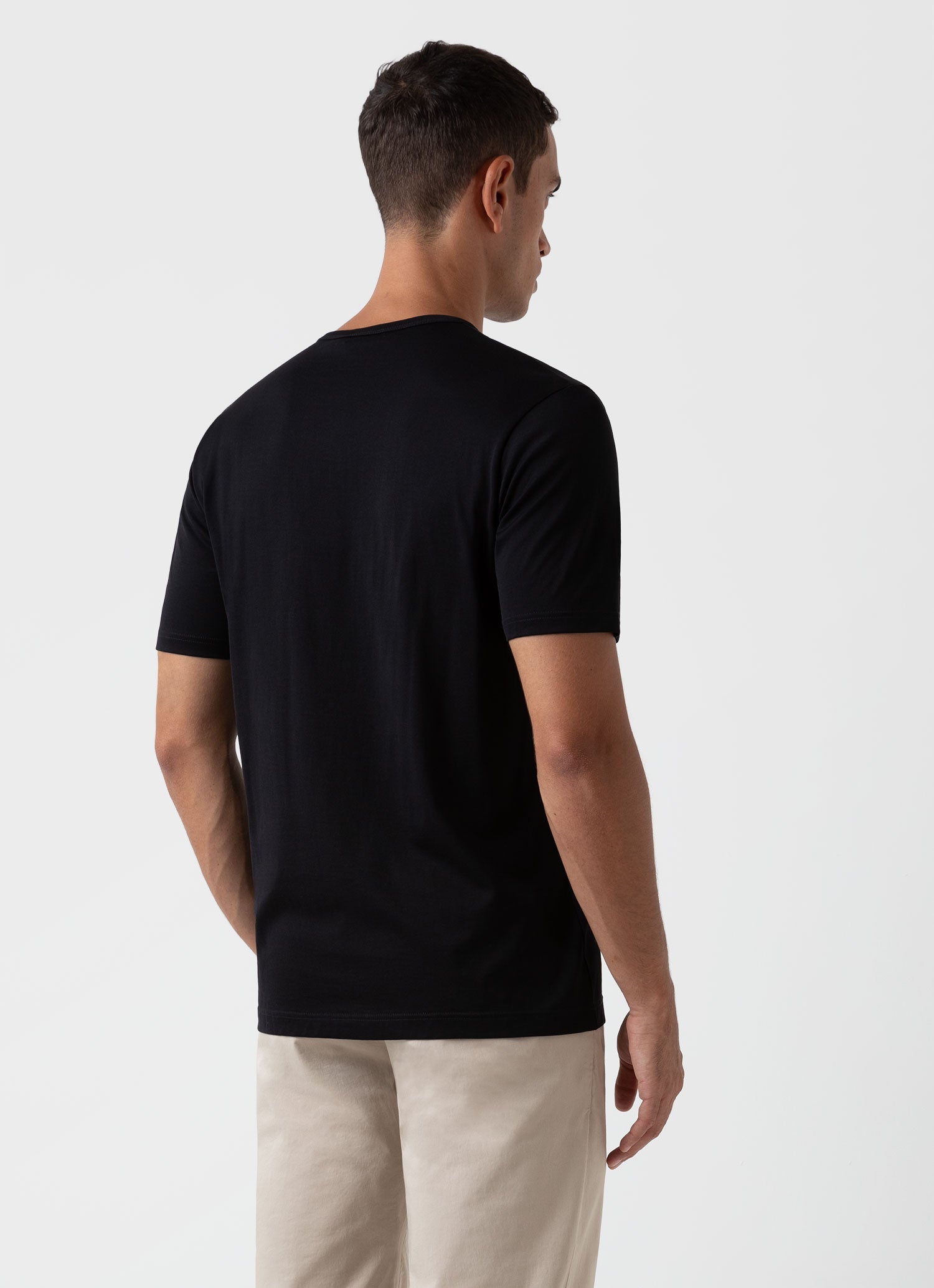 クラシックTシャツ （Black）| Sunspel