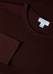 Men's Long Sleeve Classic T-shirt in Raisin