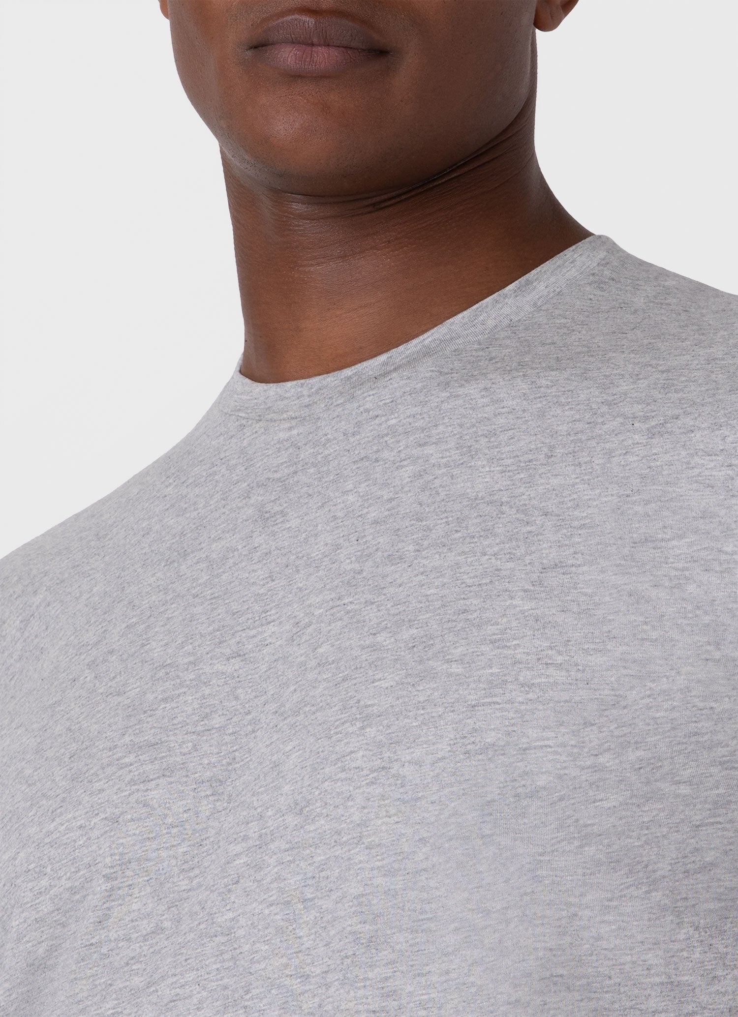 Men's Riviera T-shirt in Grey Melange