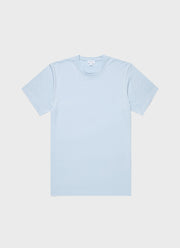 Men's Riviera Midweight T-shirt in Blue Mist