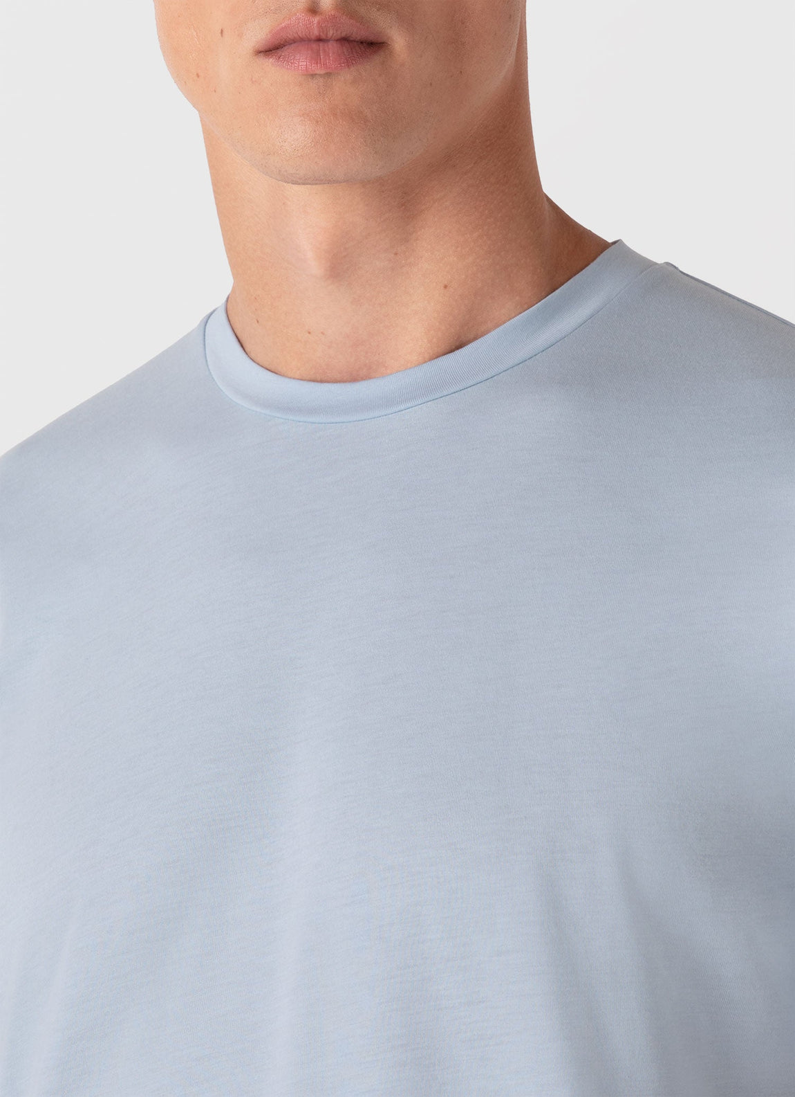 Men's Riviera Midweight T-shirt in Blue Mist