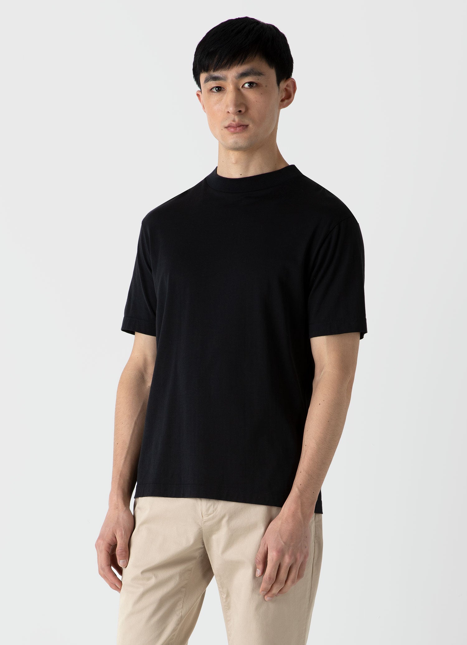 ★新品★Sunspel(サンスペル) メンズ Tシャツ 送料無料肩幅46cm