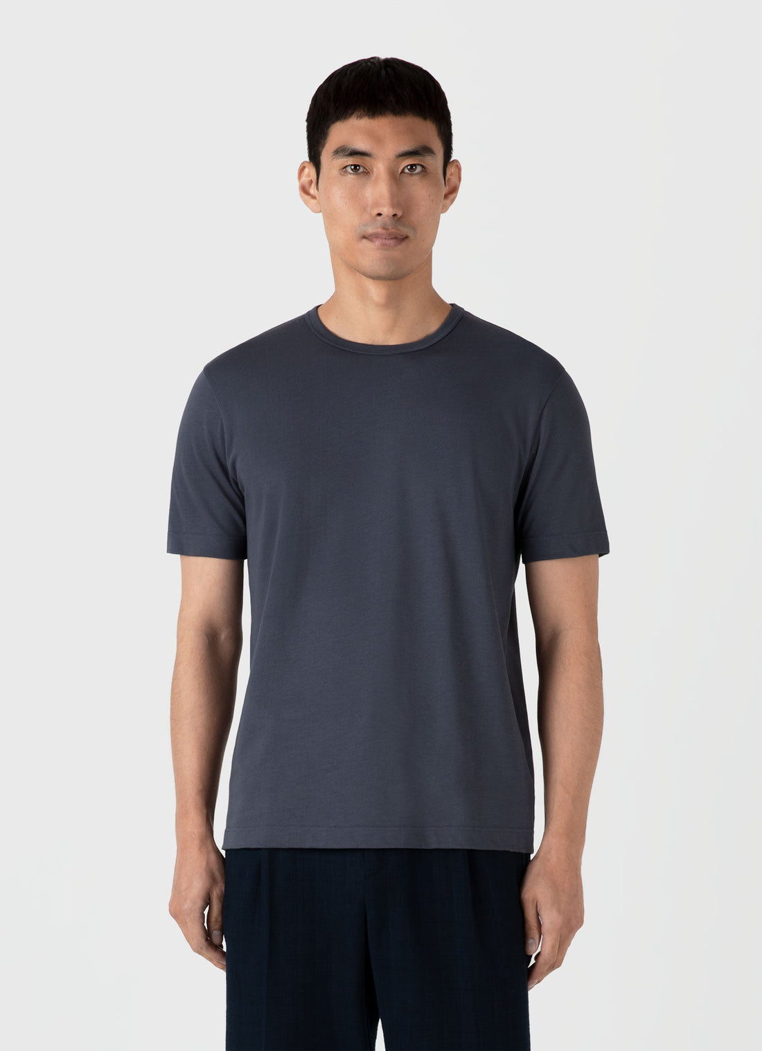 Men's Single Jersey T-shirt in Slate Blue