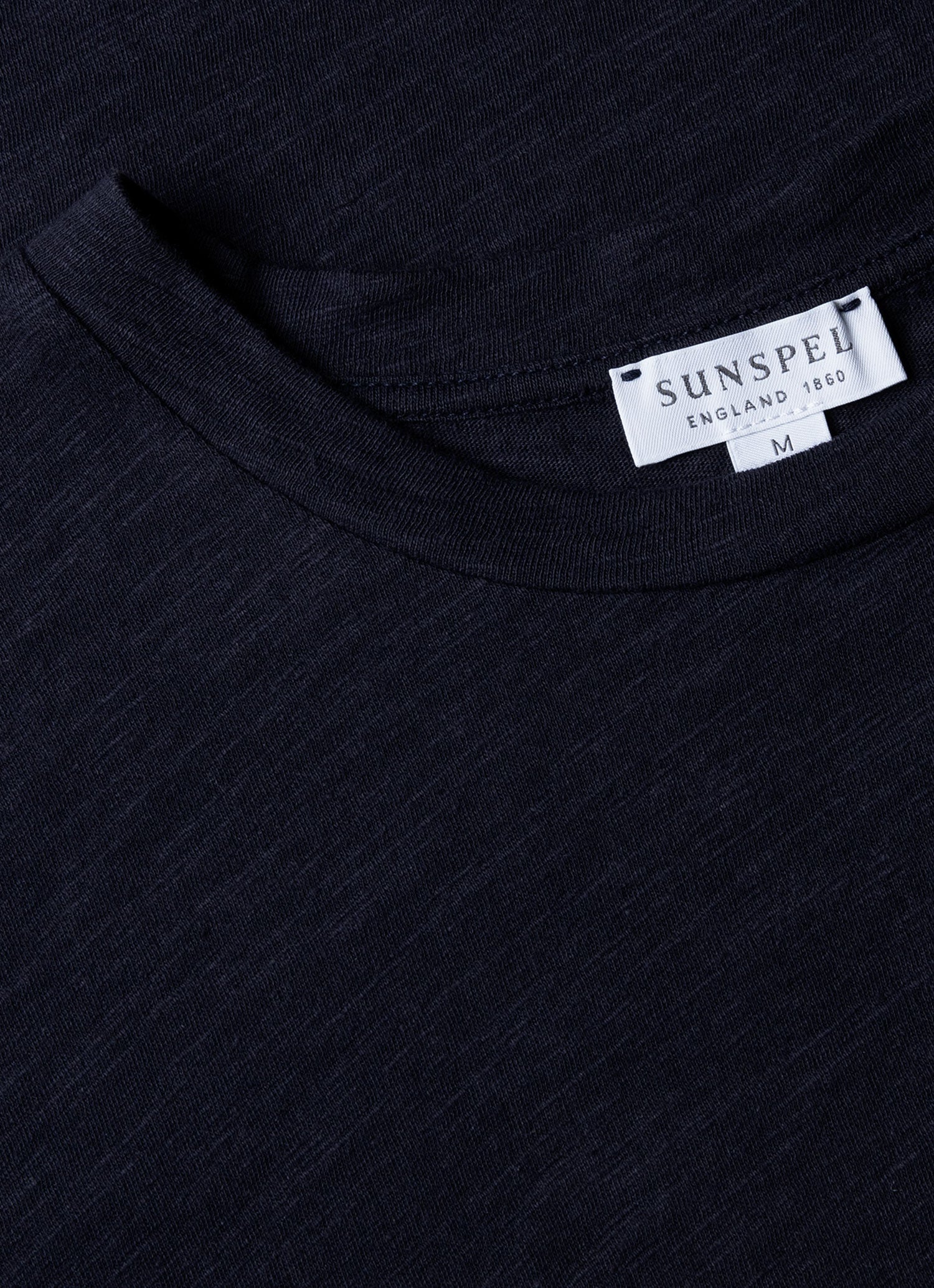 Men's Cotton Linen T-shirt in Navy