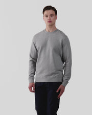 Men's Loopback Sweatshirt in Grey Melange