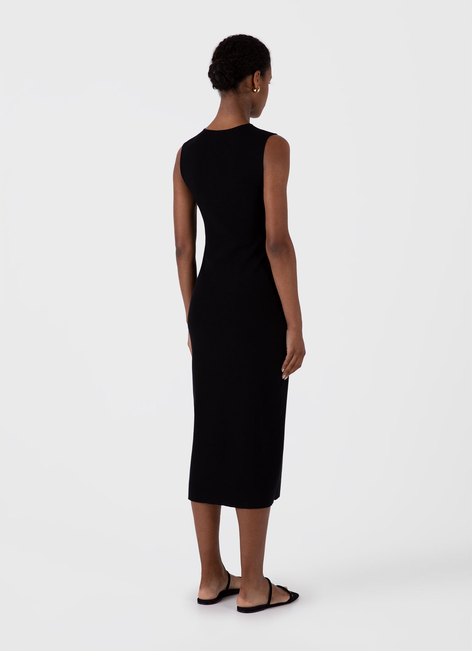 Women's Viscose Dress in Black