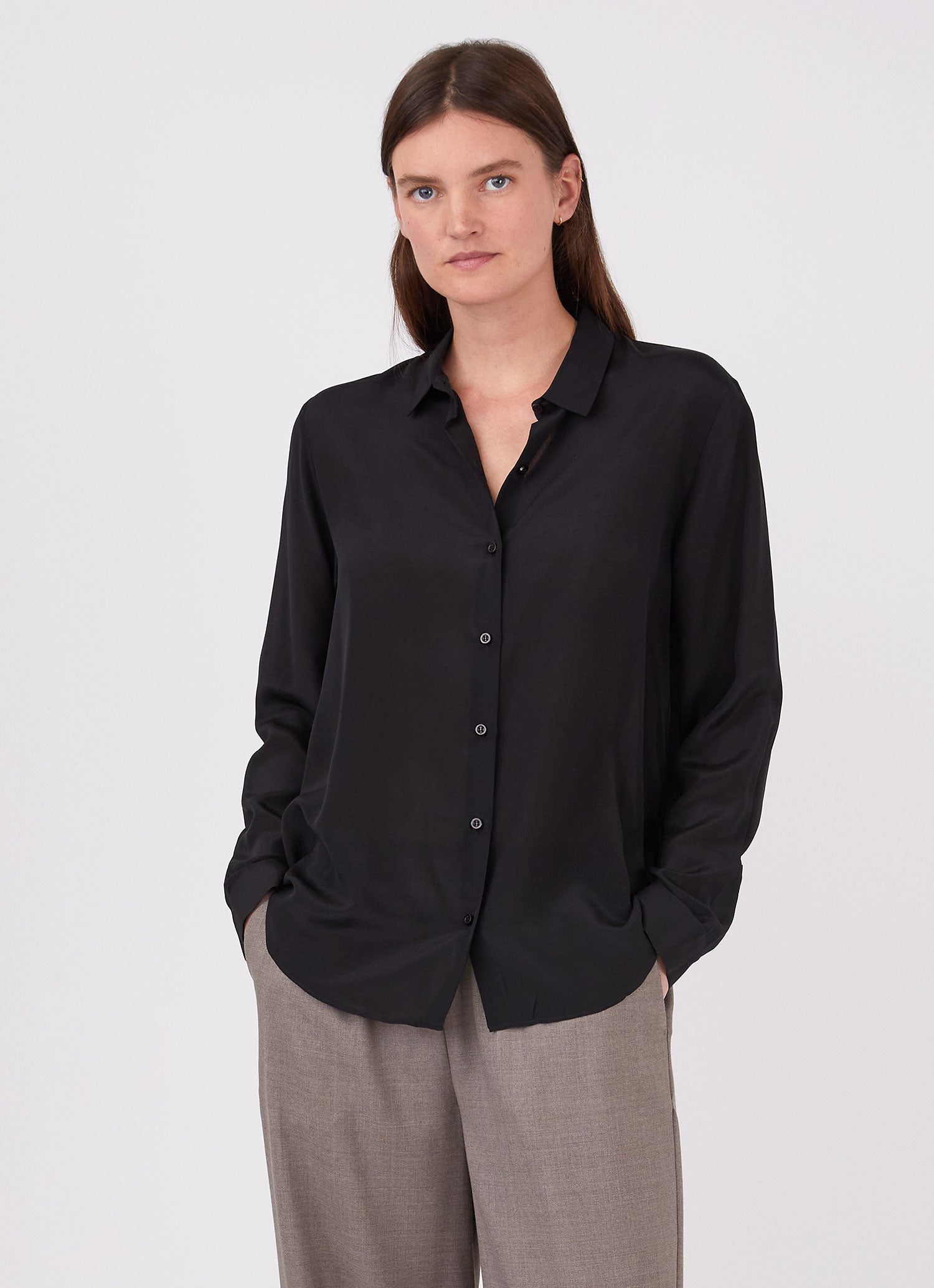 Classic black shop shirt womens