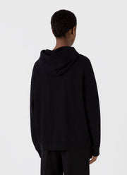 Women's Loopback Hoodie in Black