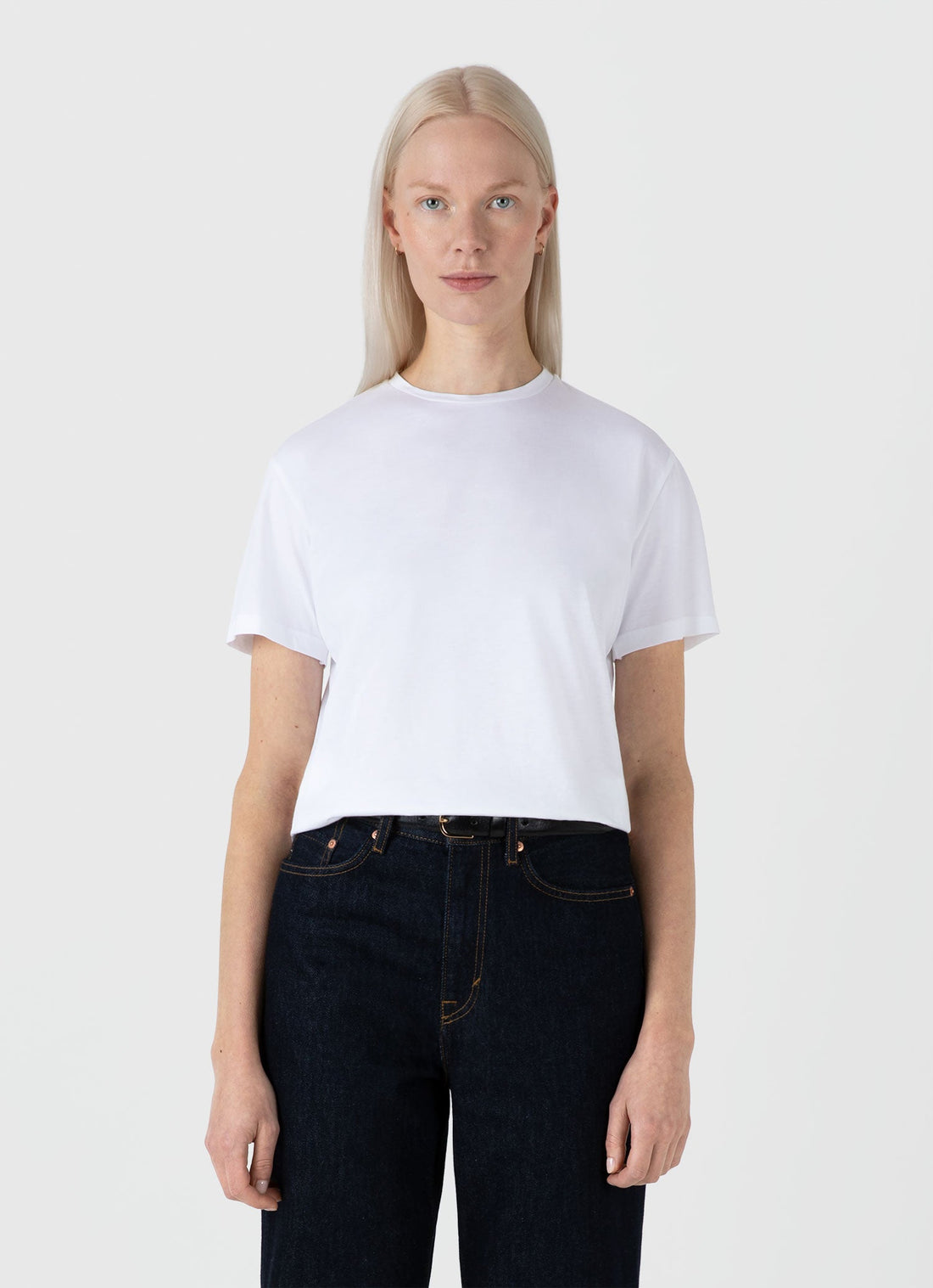 Women's Boy Fit T-shirt in White