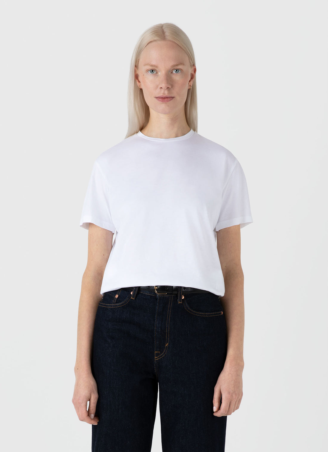 Women's Boy Fit T-shirt in White