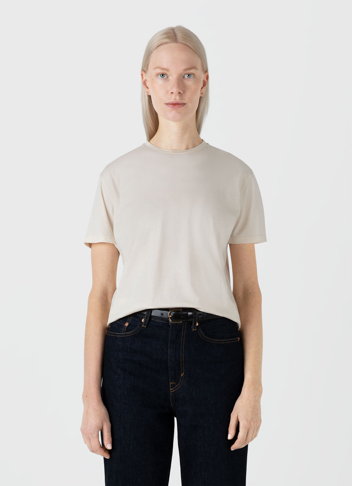 Women's Boy-Fit T-shirt in Undyed