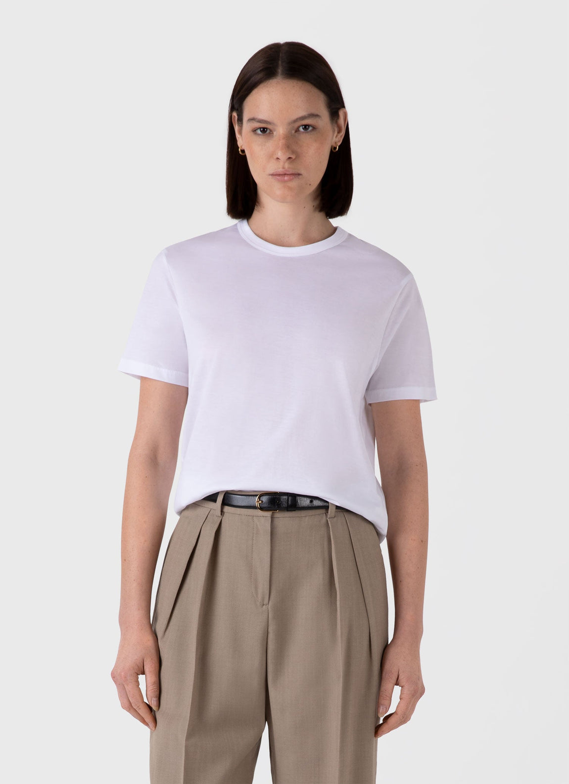 Women's Relaxed Fit T-shirt in White