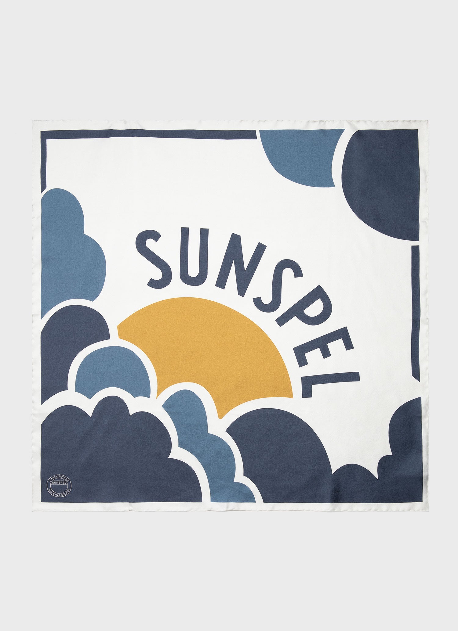 シルクスカーフ（Archive Print）| Sunspel