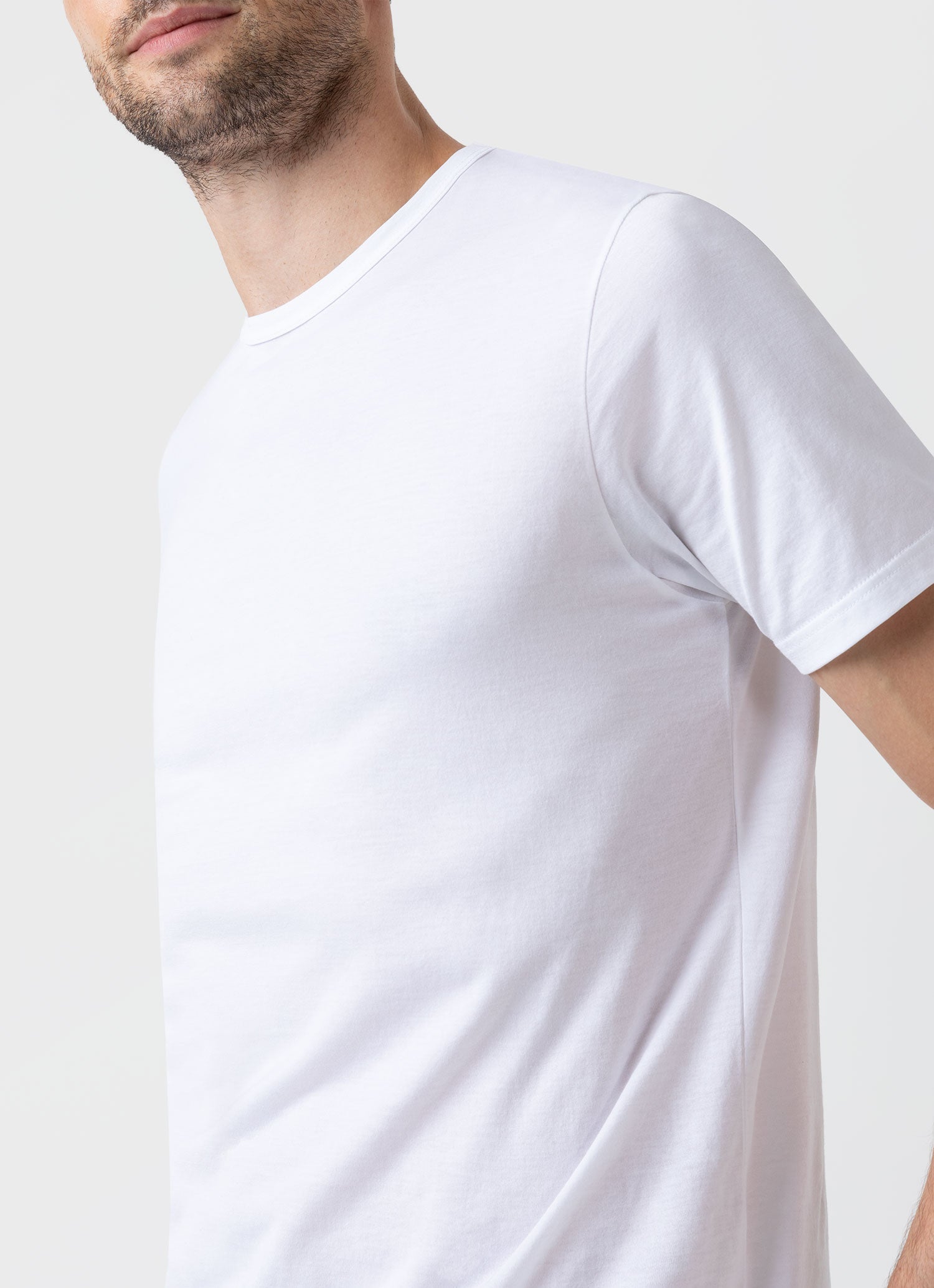 クラシックTシャツ （White）| Sunspel